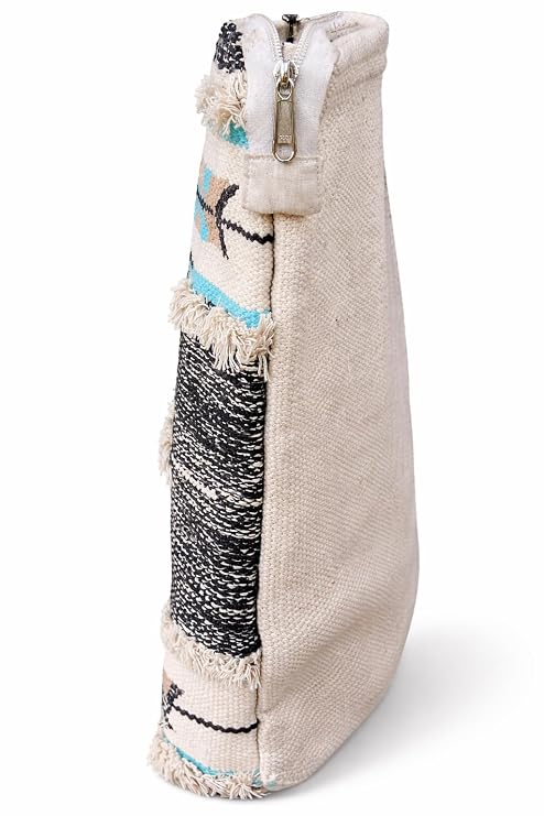 Jayden Handlooms Aztec Geometric Print Tote Bag for Women