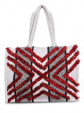 Jayden Handlooms Box  bag | Stylish Casual Shoulder Bag Red