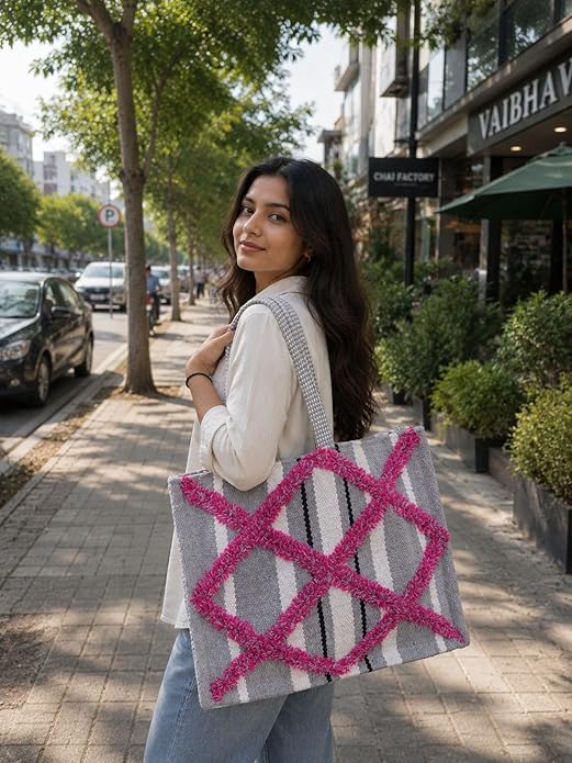 Jayden Handlooms Box  bag | Stylish Casual Shoulder Bag