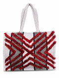 Jayden Handlooms Box  bag | Stylish Casual Shoulder Bag Red