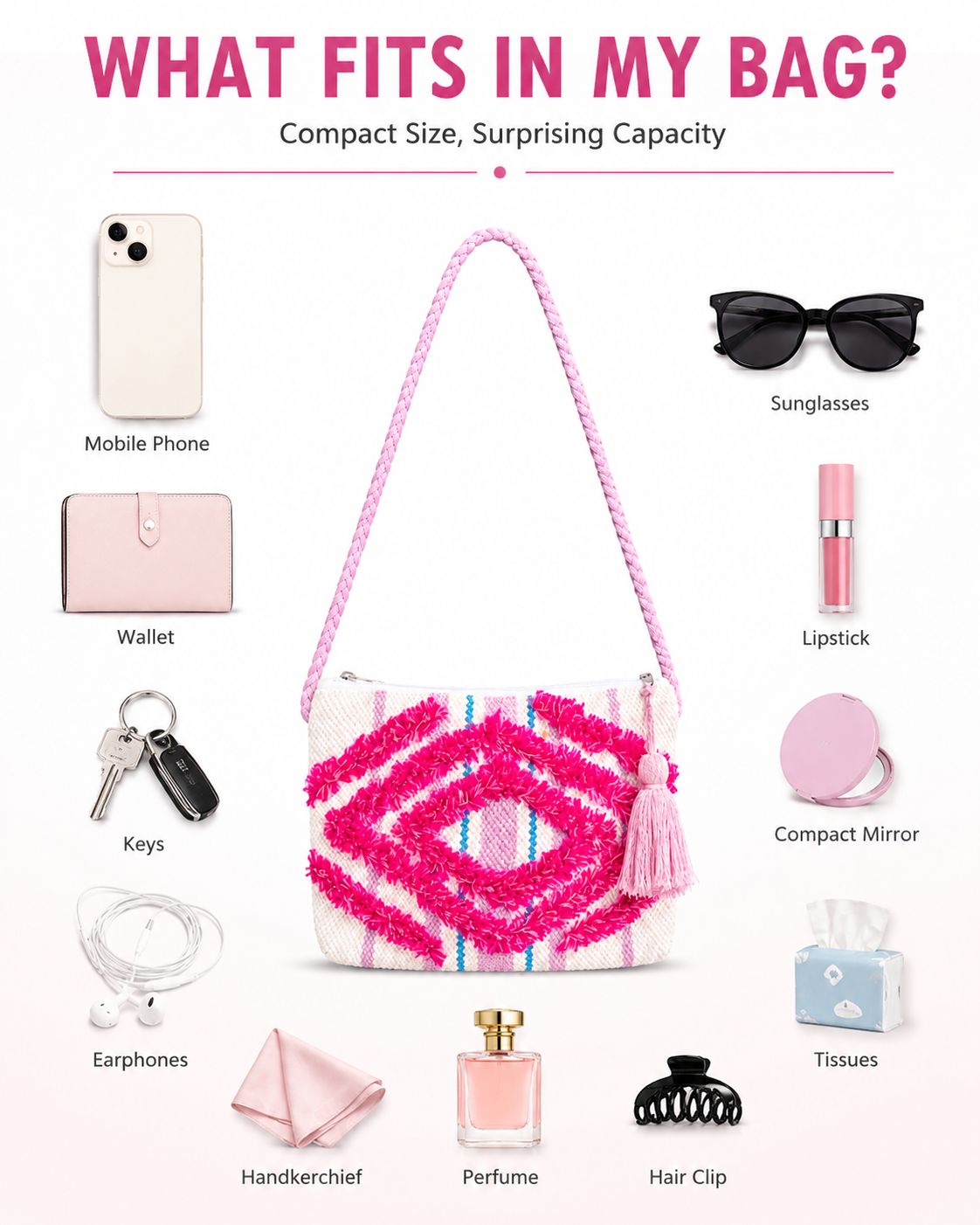 Travel Crossbody Bags for Women Over Shoulder Zipper Sling Bag