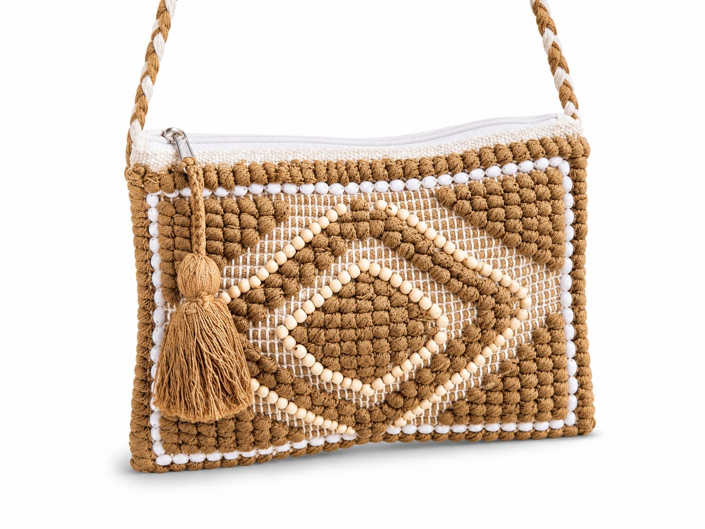 Women's Girls Grains Cross Body Sling Bag