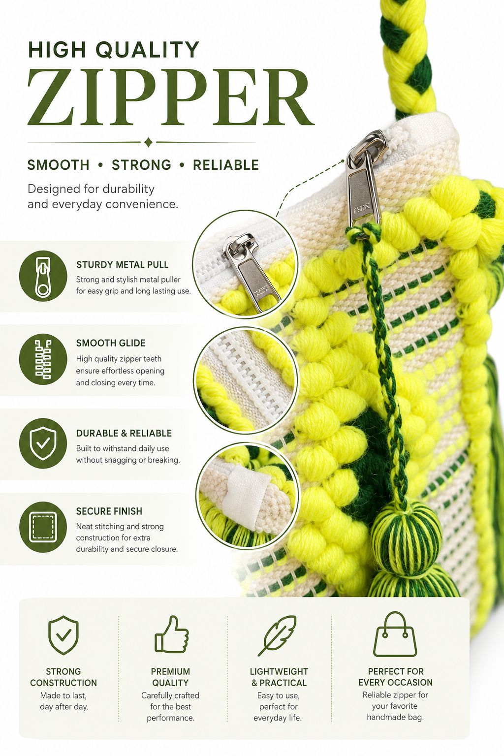 LemonGreen Sling Bag for Women Crossbody Shoulder Bags