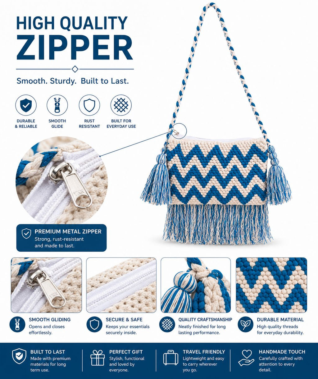 Classic Crossbody Sling Bag for Women